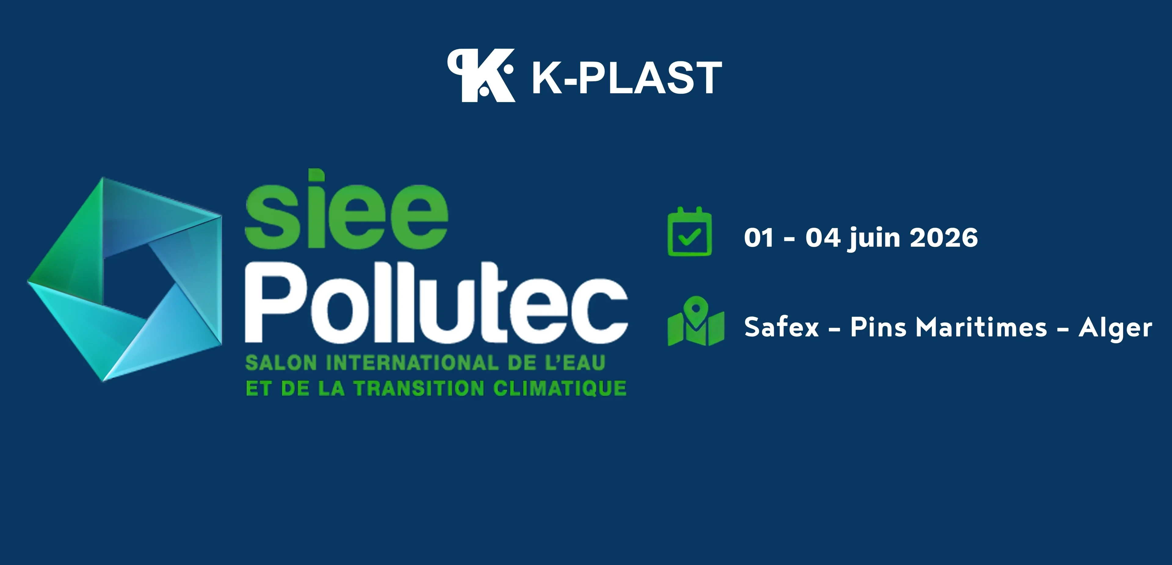 K-Plast présente ses solutions hydrauliques au salon POLLUTEC
